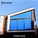 Glass Film One-way Perspective Home Balcony Kitchen Sun Protection Privacy