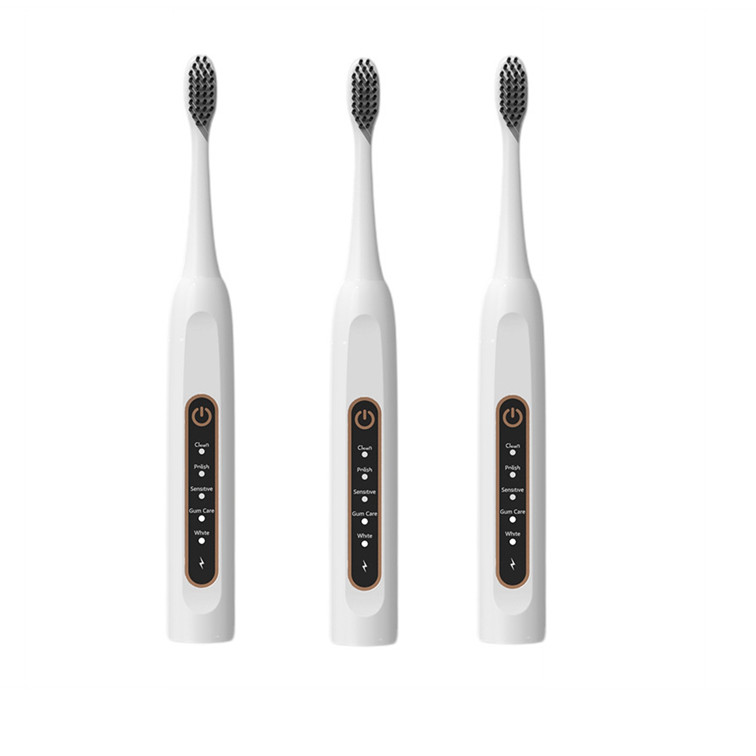 Food Grade ABS Adult Ultrasonic Electric Toothbrush 235*30mm