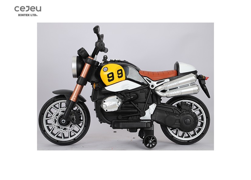 Ride On Electric Bike Toy USB Dual Drive 550 Motor Battery Display Unisex