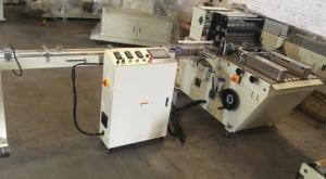 China High Speed Tissue Paper Production LineSingle Channel Pocket Tissue Bundle Wrapping Device factory