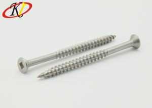 China Stainless Steel Square Drive Flat Head Self Tapping Screws factory