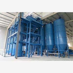 China Bonding and steam press molding Regenerative Foam Rebonded Equipment Tripple shoot Cylinder mold tank Full auto Siemnes on sale