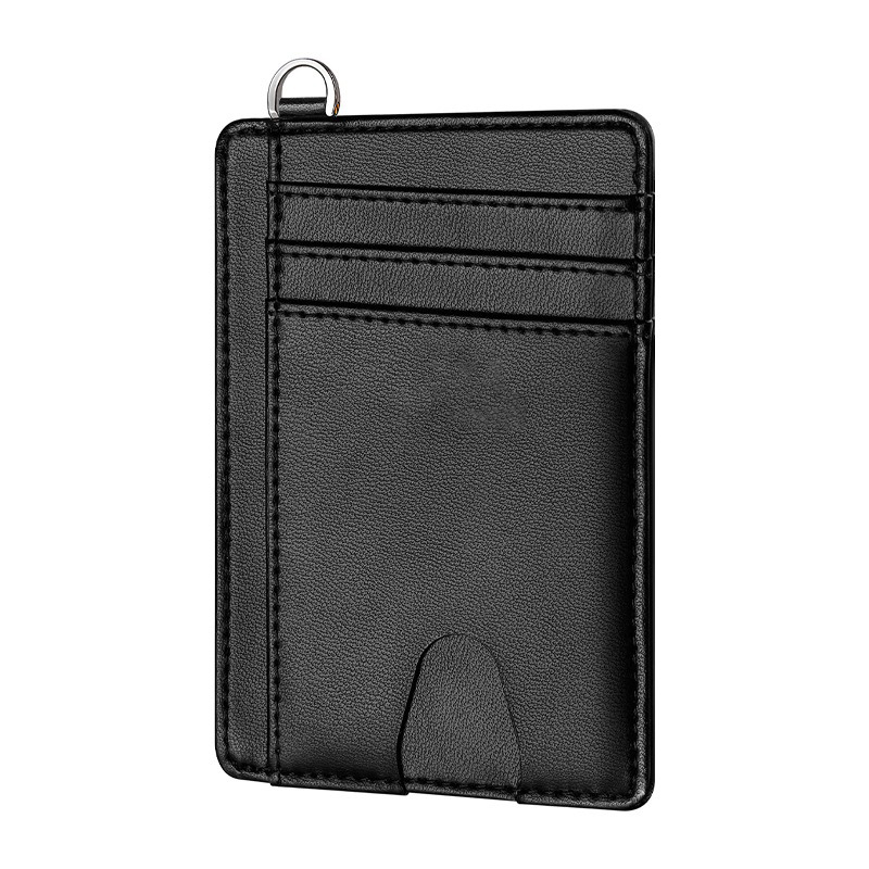 Custom Logo Genuine Crocodile Saffiano Pu Leather Credit Card Holder Business Wallet