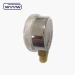 50mm bottom 2" acetylene pressure gauge