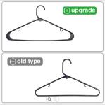 Durable Plastic Tubular Adult Shirt Suit Hanger for Drying Clothes