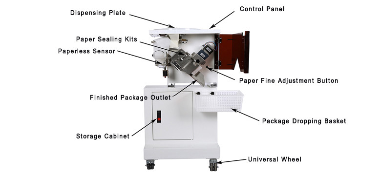 220V Capsule Medication Packaging Machine Small Tablet Multi Dose
