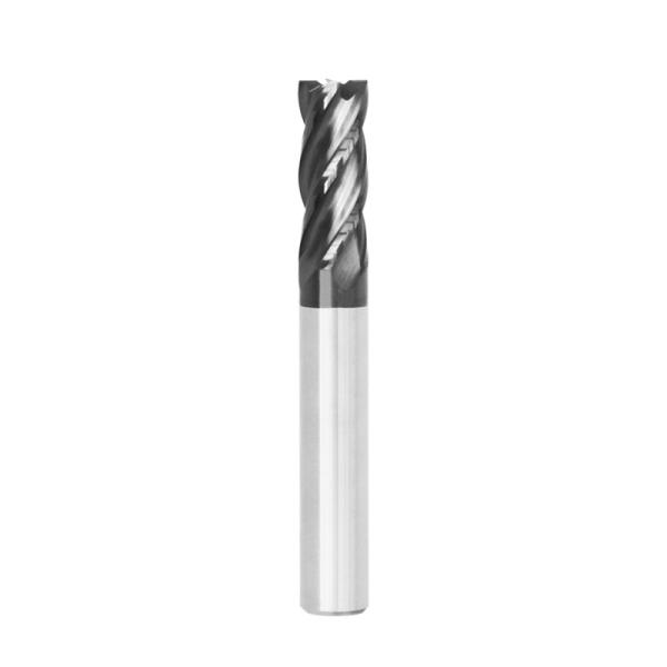 China .25" .375" Carbide End Mill Cutter 8mm 35 Degree Cnc End Mill Cutter For Steel 4Fl factory