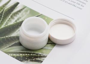 China White Glass Empty Cosmetic Packaging Cream Jar 50g Personal Care factory