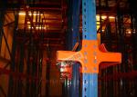 Powder Coated Pallet Drive In And Drive Through Racking For Beverage Companies
