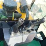 CHAOSHUN Hydraulic Cylinder Mini Wheel Backhoe Loader With BOXINHUASHENG