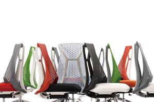 China Hermen Miller Moon Ergonomic Home Office Chairs Black / Grey factory