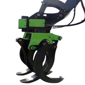 China Q345B Hydraulic Rock Grab For Excavators 35T Construction Works Oem factory