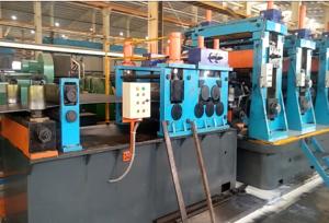 China 165mm Galvanized Tube Mill Machine Plc Control factory