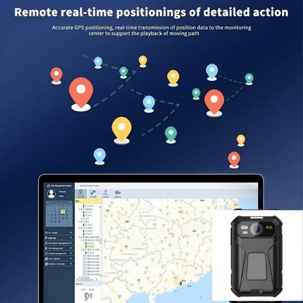 4G Walki-Talkie Intercom PTT Video Audio Communication body worn camera Personal Recorder