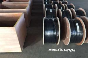 China UNS S31603 Capillary Coiled Tubing Thermoplastic Encapsulation Material factory