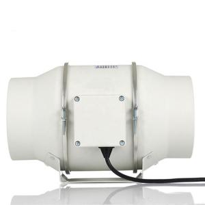 China 4 inch 100mm Register Booster Fan with Mounting Duct Fan and Air Quantity 162-252 factory