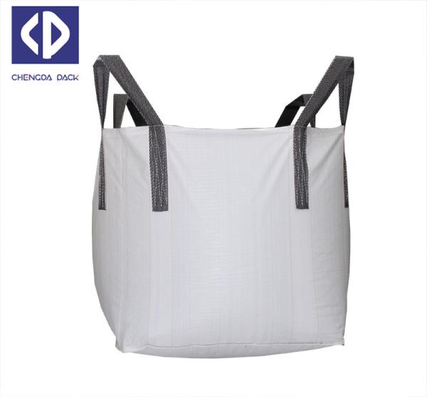 Pp Woven Coated 1000Kg Plastic Polypropylene Bag Flat Bottom Eco Friendly