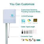 700-2700mhz Outdoor External SMA MIMO LTE Panel Antenna with Wide Frequency