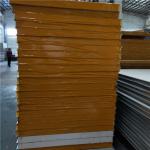 0.426mm grey wnite steel sheet 50mm phenolic sandwich panels with A grade fire