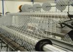 Construction Security Chain Link Fence Machine PLC Control Strong Impact