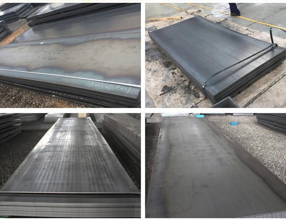 Versatile Low Carbon Steel Products 2500mm Carbon Steel Sheet Plate AISI Black Painted