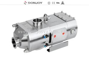 China Ketchup Medicine Dairy Lower Viscosity twin Screw Vacuum Pump/SS316L DONJOY PUMP factory