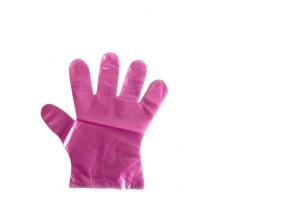 China Polyethylene Breathable Disposable Gloves Customzied Color OEM / ODM Service factory