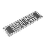 Practical Waterproof LED Street Light Module SMD 5050 236x70mm 80x150Degree