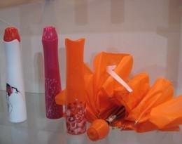 China 21&quot; Folded Umbrella, Rose Bottle Design as Promotional Gift YT-2528 factory
