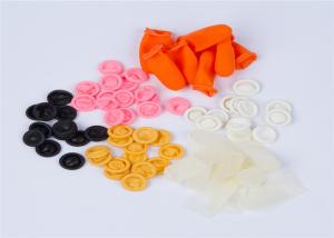 China Anti Static Dust Free Latex Rubber ESD Finger Cots Multi Color factory