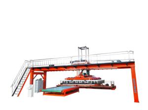China Automatic Shale All Steel Red Bricks Robot Stacking System factory