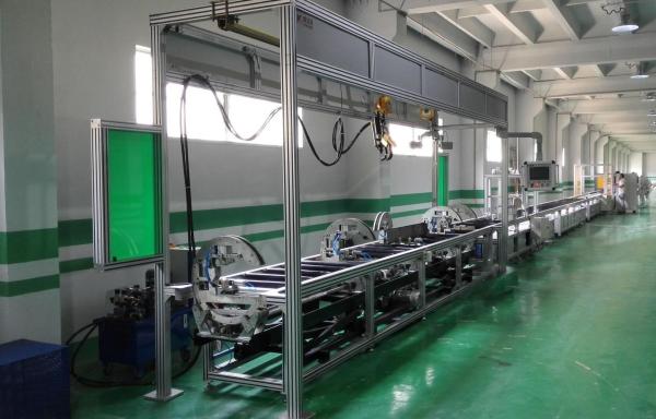 Automatic Four Piece Busbar Fabrication Machine 4.5m 6m Busway Assembly