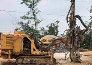 China Horizontal Rotary 360 Degree Micropile Drill Rig factory