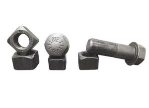 China Hexagon Head Track Shoe Bolt And Nut 22x65 DIN608 DIN605 factory