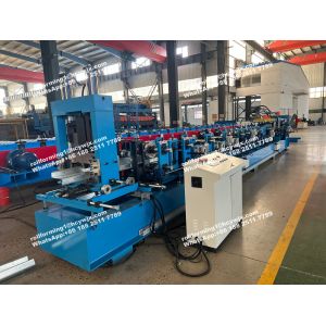 Steel CZ Purlins Roll Forming Machine Controled By PLC