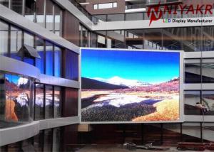 China Pixel 10mm Outdoor Full Color LED Display 1R1G1B Outside LED Screen factory