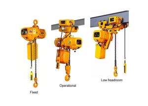 China Small Light Weight 0.1 Ton To 6 Ton Chain Hoist 3m To 120m Lifting Height factory