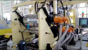China JWELL New Material+Recycled Material PET sheet making machine extrusion line factory
