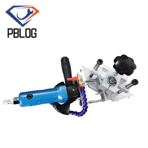 China Wholesale Pneumatic Manual Glass Chamfering Hand Held Angle Grinder factory