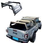 Black Powder Coating Carbon Steel Short Bed Cab Height Bed Rack with Durable