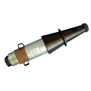 China Stainless Steel Ultrasonic Welding Transducer Φ60mm / Φ30mm x 10mm 4PCS Crystal factory