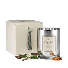 100% soy wax scented & silver glass candle with printing label and packed into