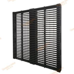 China Display Media Facade LED Mesh Screen Ultra Light Full Color P15.625 factory