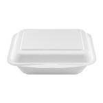 7*5 Inch Compostable Food To Go Containers Disposable Take Away Food Lunch Box