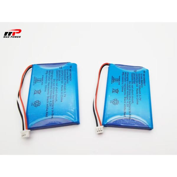 China 0.5C Charge 423450AR 750mAh BIS GPS Lithium Battery IOT factory