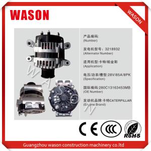 China Perkings CAT Excavator Alternator 280C13163453MB Standard Size factory