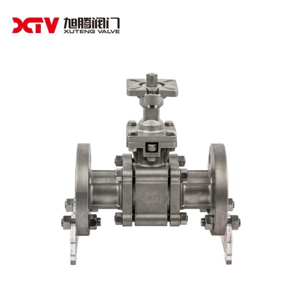 Return refunds 900lb 3PC High Pressure Forged Steel Ball Valve Straight Through
