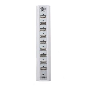 China White Blue 480Mbps 10 Port Hub Usb 2.0 Header Splitter factory