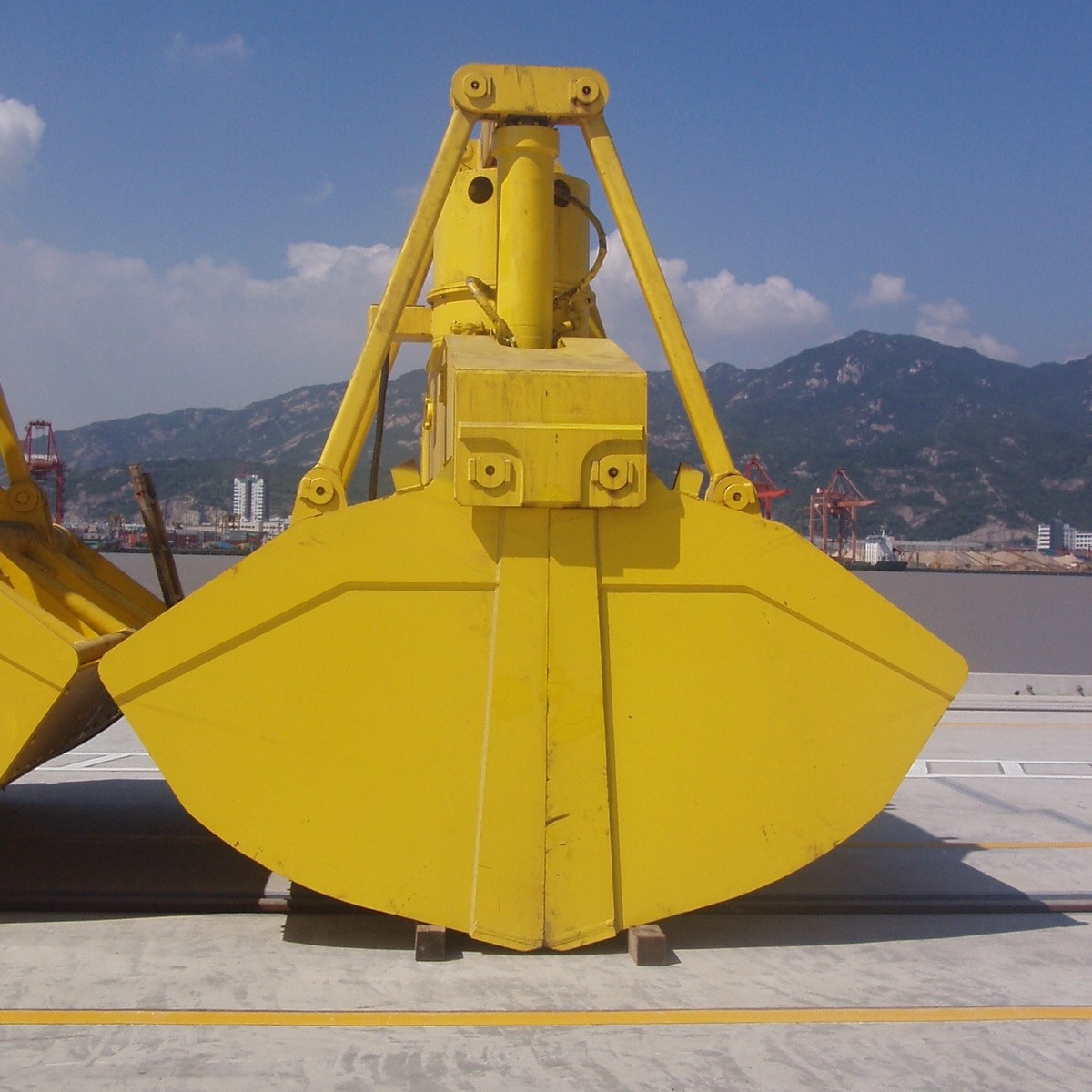10cbm Leakage Proof Motor Electric Hydraulic Clamshell grab Bucket