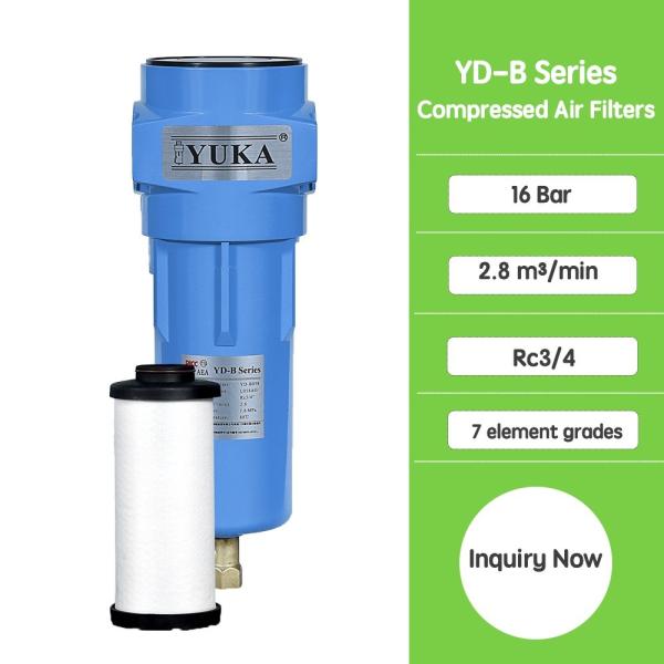 China YD-B058 dust air filters for adsorption dryer factory